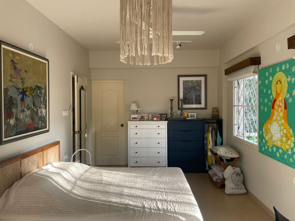 1bhk apartment, 1bhk, flat, gated complex, furnished flat, furnished apartment, siolim, north goa