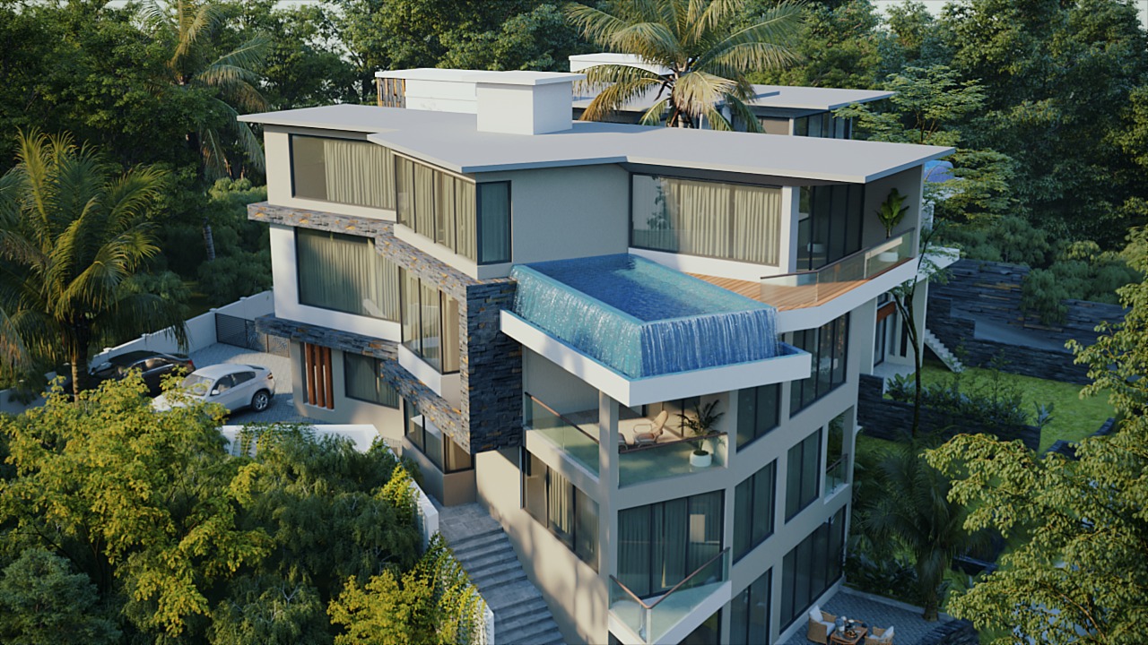 4bhk, villa, saipem, north goa, luxury, private pool, gated complex, gym, modern amenities
