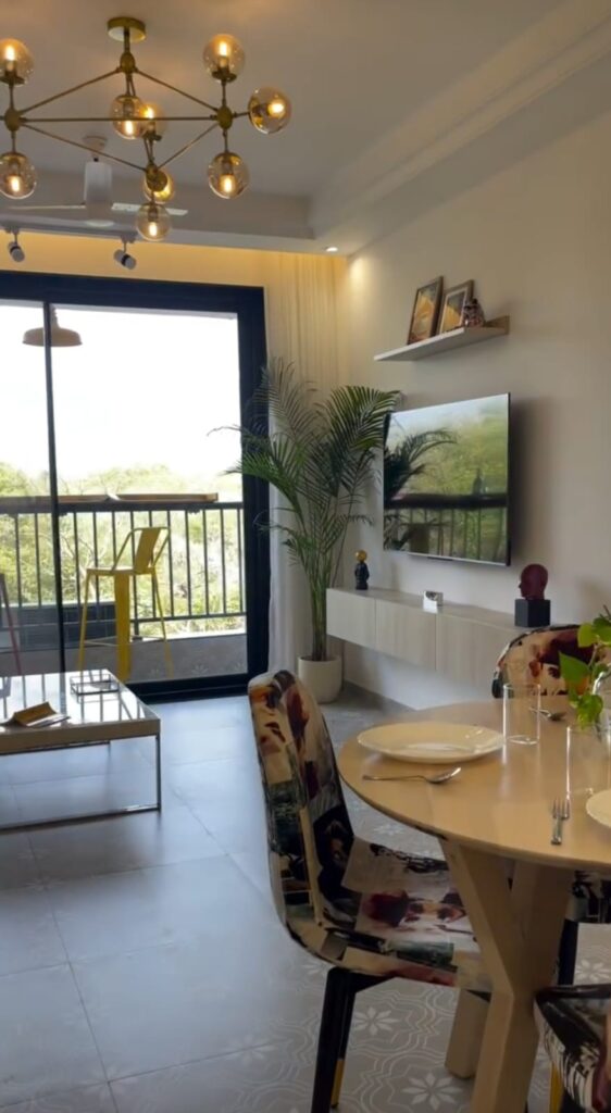 apartment, sale, 2bhk, furnished, candolim, flat, gated complex, pool, gym, kids play area, covered parking, clubhouse, sports facility, garden