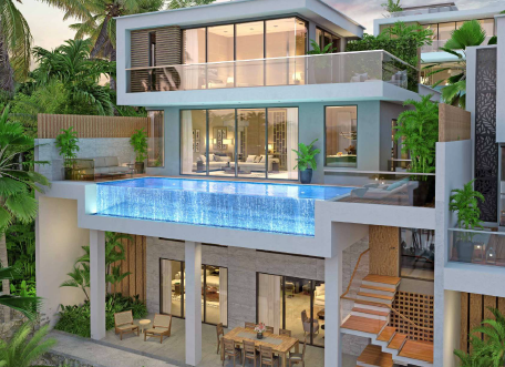 4bjk villa, saipem, candolim, north goa, gated complex, private pool