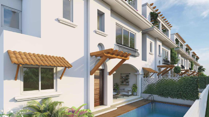 villa, 4bhk, luxury villa, pilerne, north goa, private pool, car parking, gym, common swimming pool, goa, gated complex, ready to move in villa, real estate villa