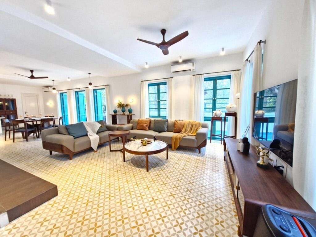 sublease, commercial, rent, north goa, siolim, furnished, private pool