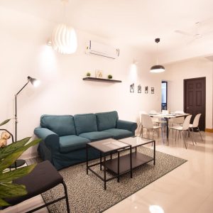 3bhk villa, fully furnished, gated complex, pool, gym, club house, car parking, parra, north goa