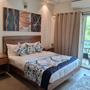 2bhk apartment, flat, furnished, gated complex, assagao, north goa, goa
