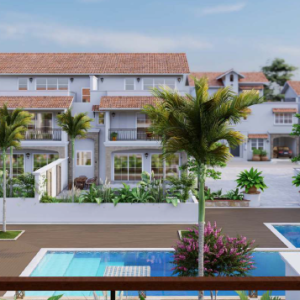 4bhk villa, pilerne, north goa, gated complex, luxurious villa, swimming pool