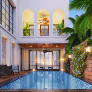 5bhk villa, villa, gated complex, candolim, private pool, luxurious villa, independent villa