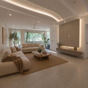 4bhk villa, villa, gated complex, vagator, common pool, furnished, investment, Airbnb, north goa, villa in north goa